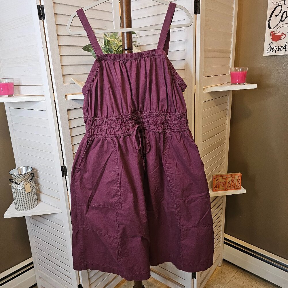 Universal Thread Goods Co Plus Size XXL Halter Empire Waist Dress Wine Colored